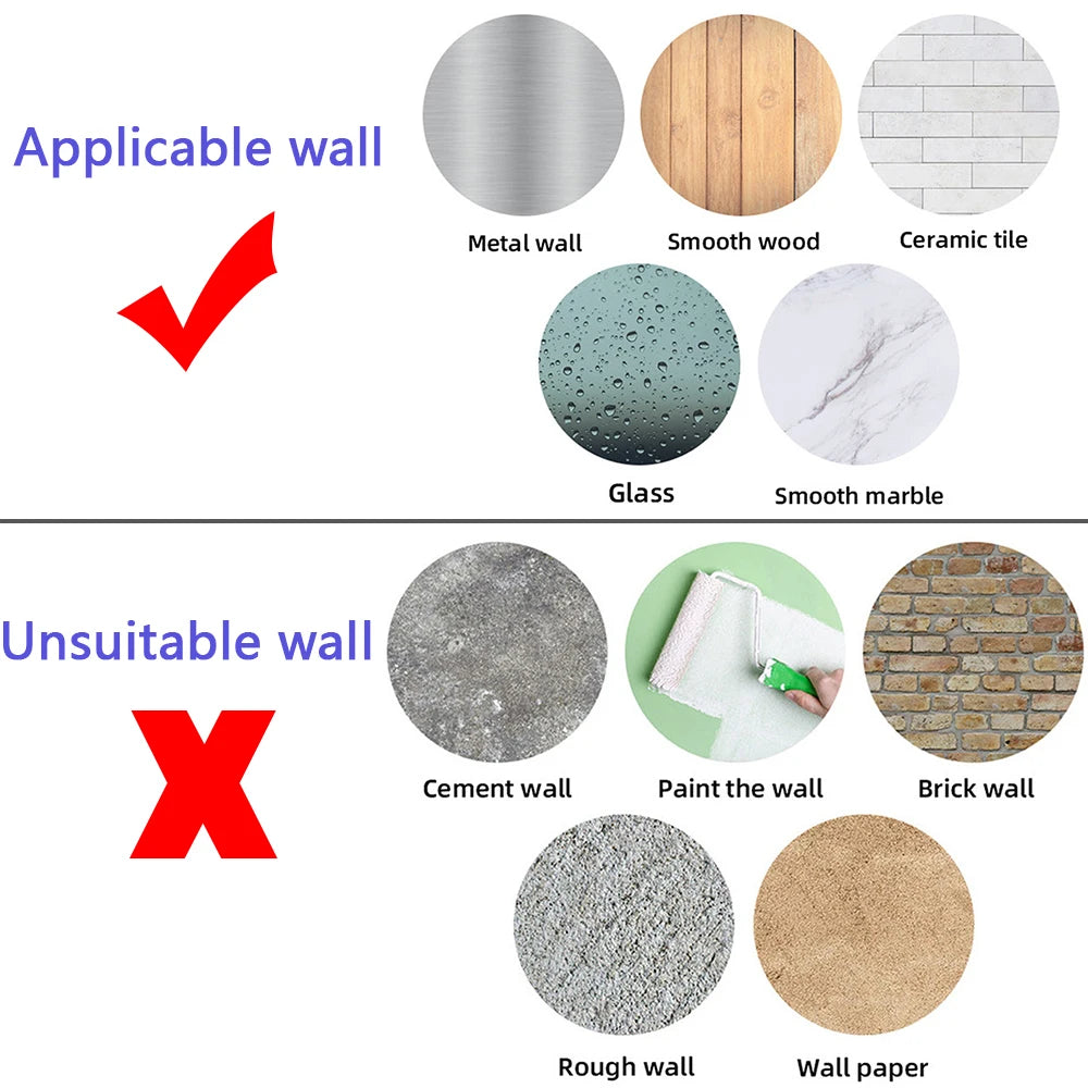 Self-Adhesive Stainless Steel Towel Holders