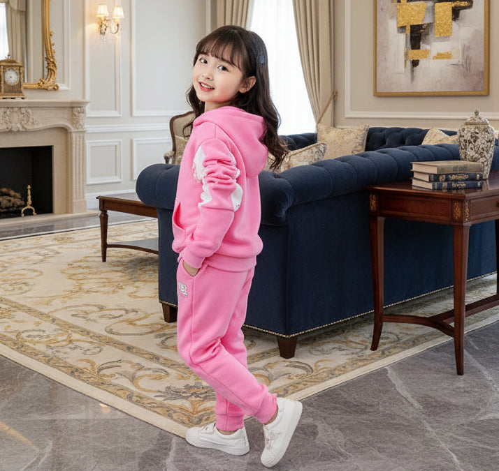 Baby Girl Flowers Jackets + Pants