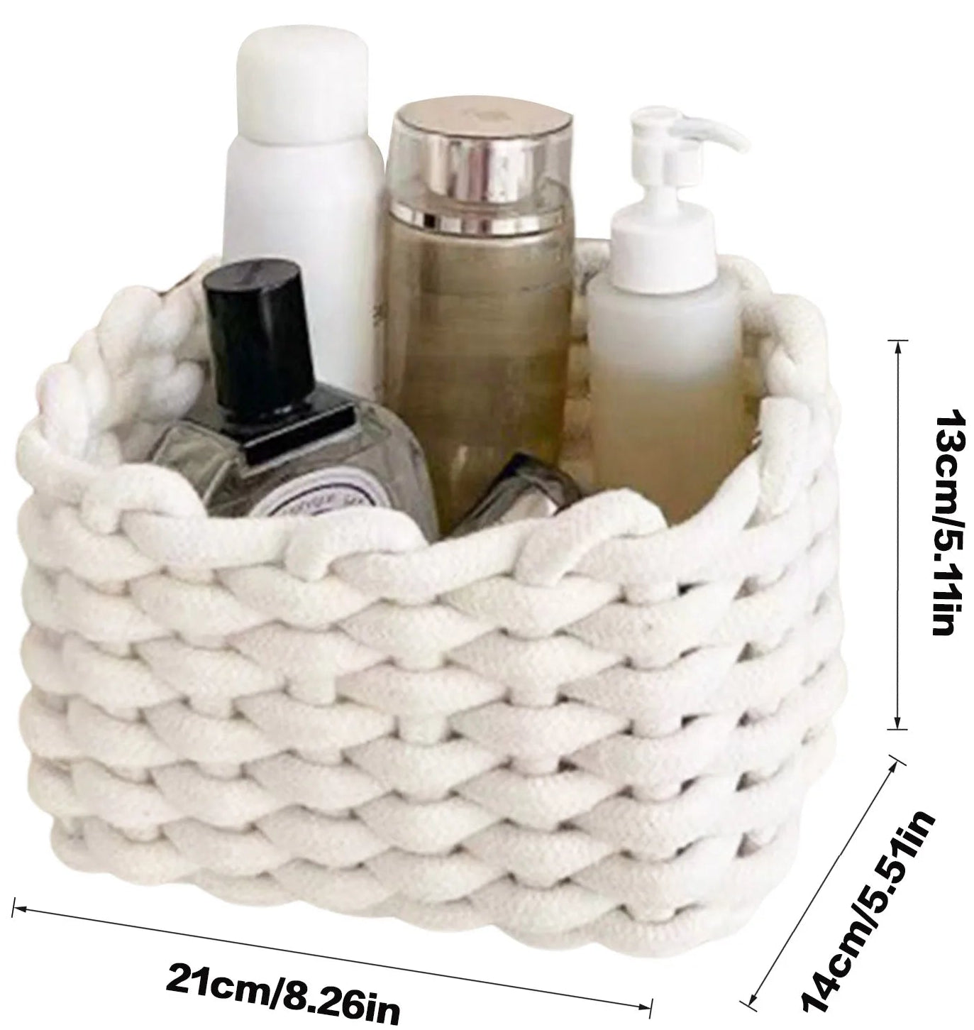 Handmade Cotton Organizer Baskets