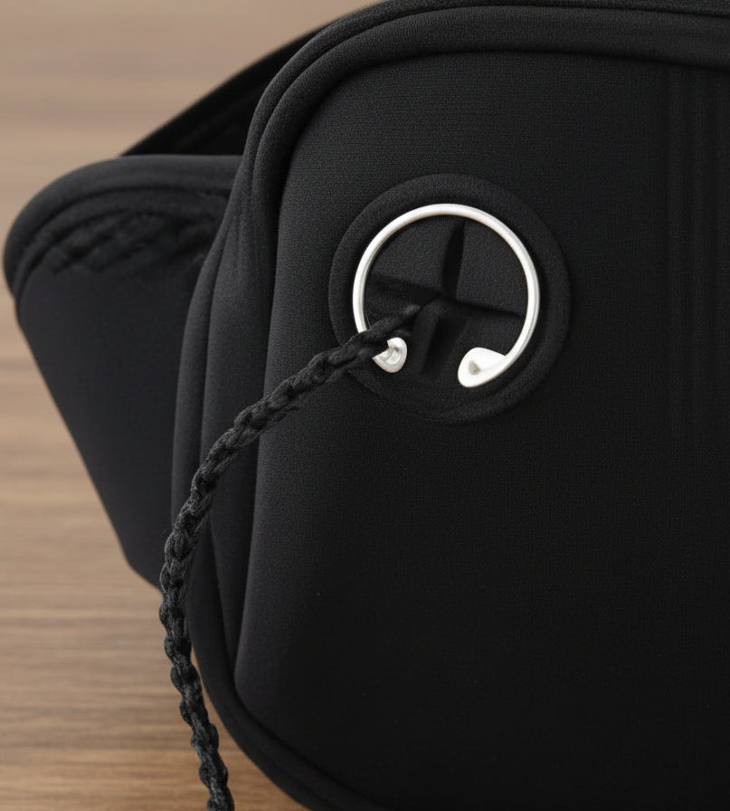 Black Running Waist Pack Bags