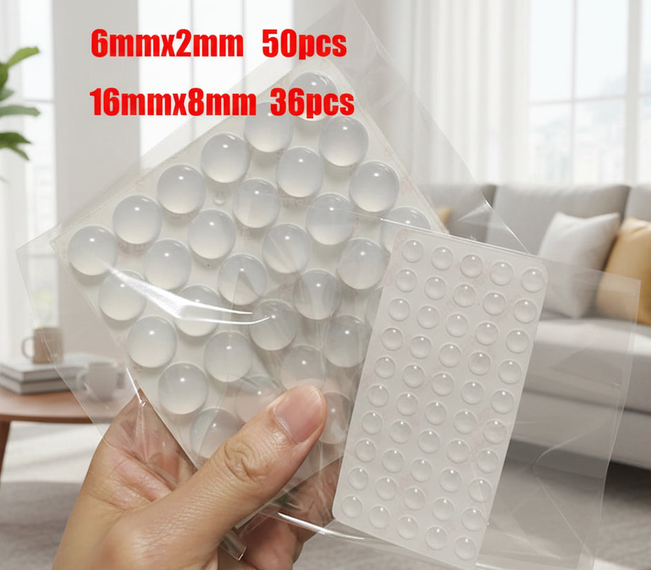 Self-Adhesive Clear Rubber Anti Slip Bumpers