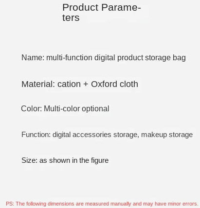 Travel Electronic Digital Cables Cases