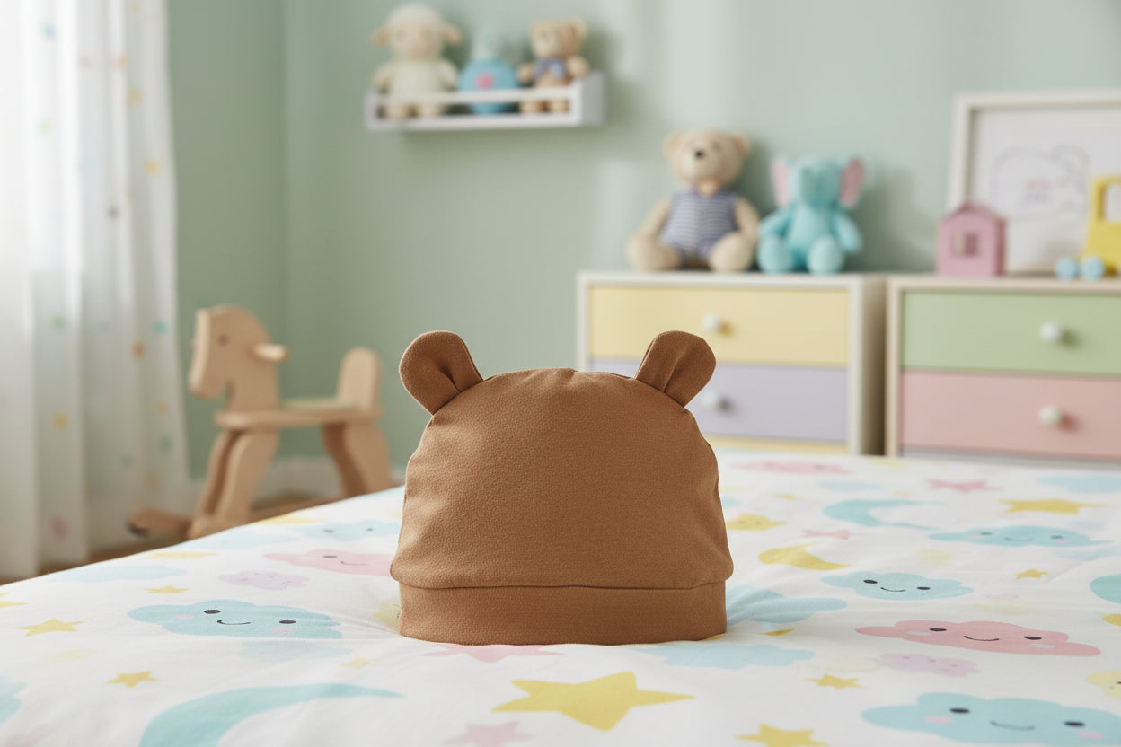 Big Bear Romper + Hat With Ears
