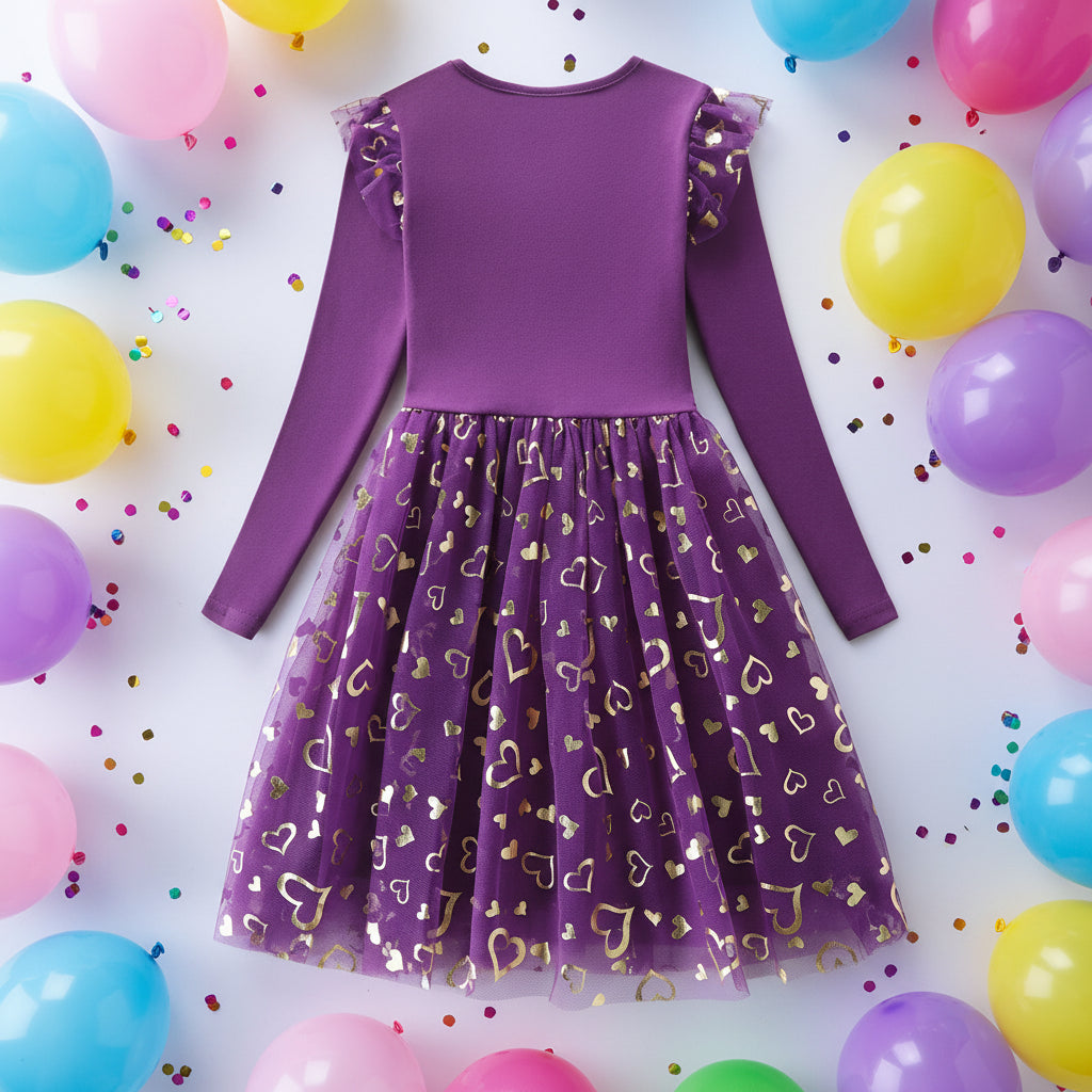 Robes licorne de dessin animé pour filles