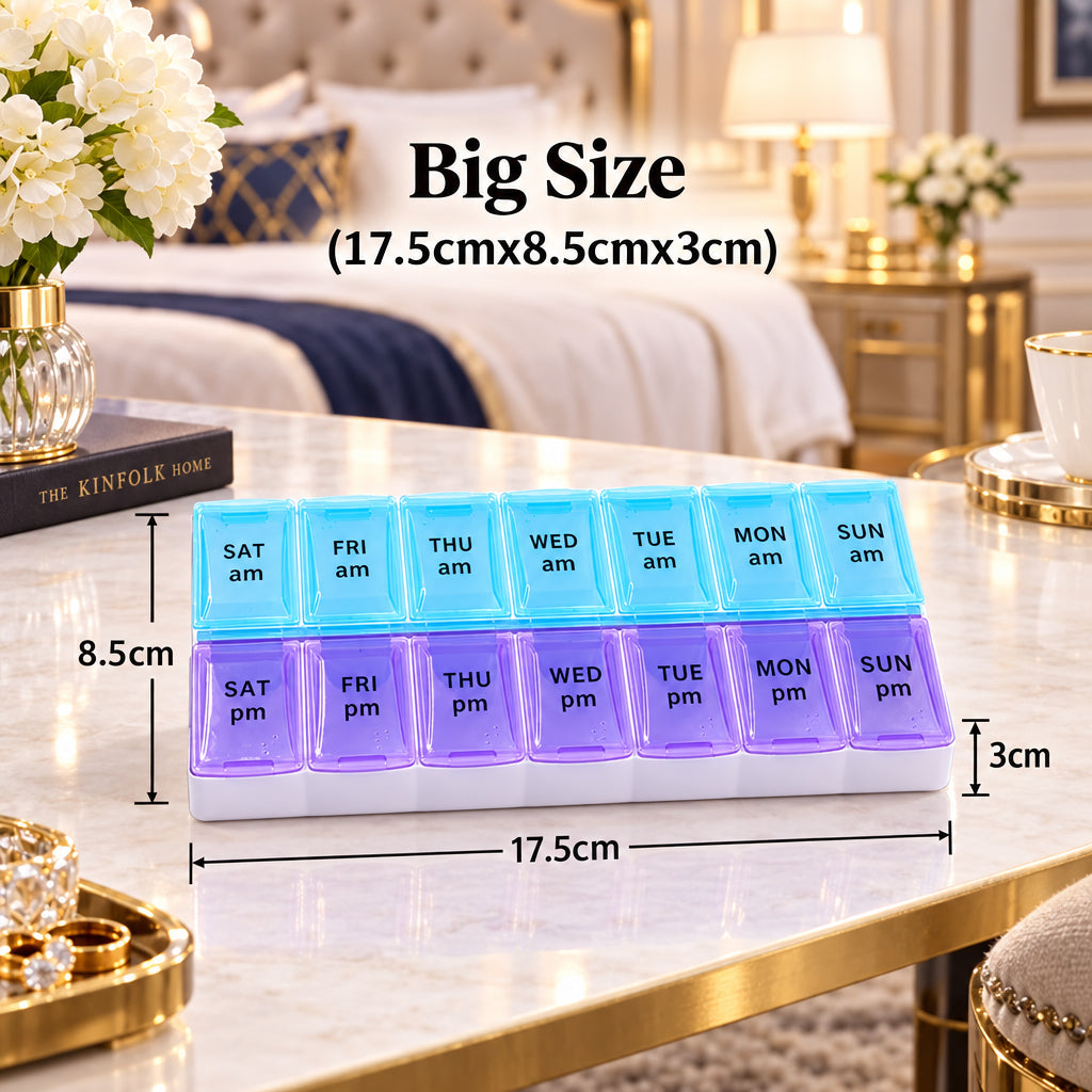Small/Big 7 Days Portable Pills Organizers
