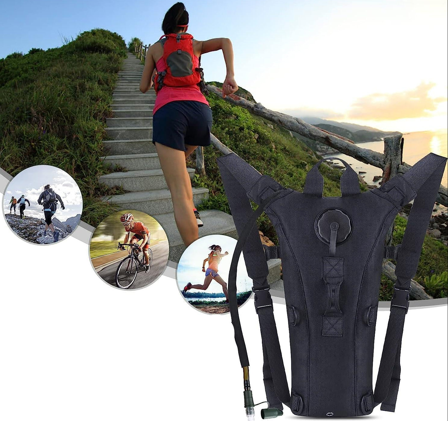 Hydration Bags With 3L Bladder