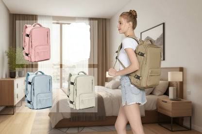 Airplane Cabin Backpacks Bags With USB Port