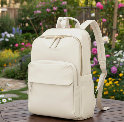 Solid Simple Large Capacity Backpacks Bags