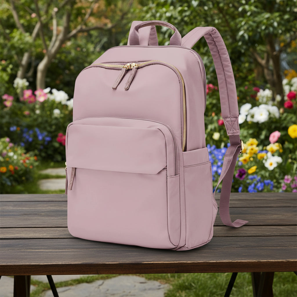 Solid Simple Large Capacity Backpacks Bags