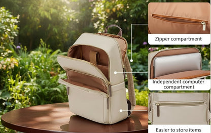 Solid Simple Large Capacity Backpacks Bags