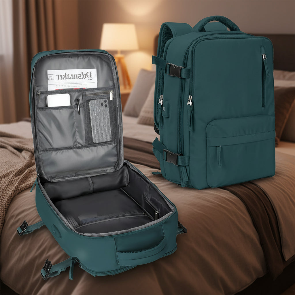 Airplane Cabin Backpacks Bags With USB Port