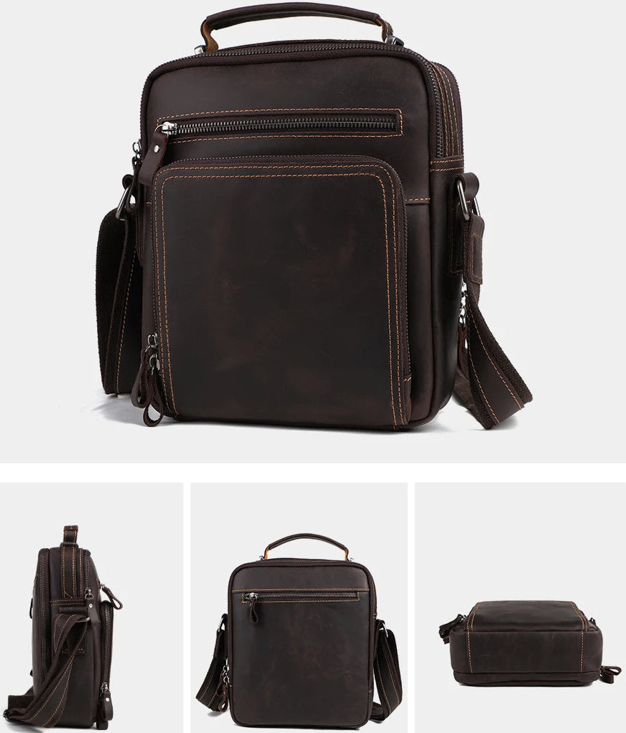 حقائب كروس بودي جلدية كاجوال