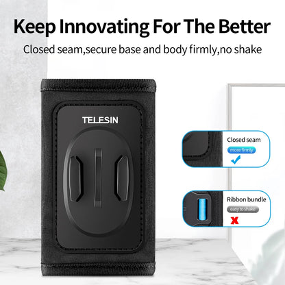 حزام دوار 360 درجة للكاميرات.