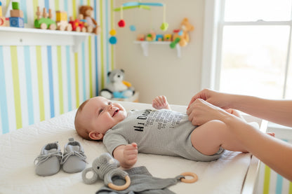 "Hi Daddy Mommy Told Me That You Are Awesome" Short Sleeve Rompers