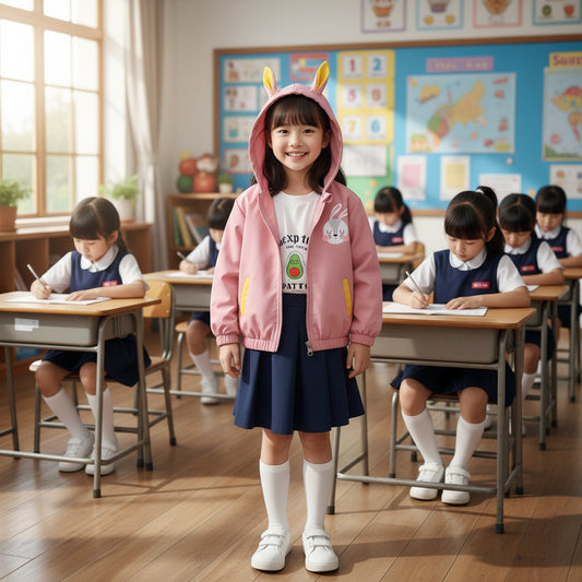 سترات بغطاء رأس لطيفة على شكل أرنب/فراشة