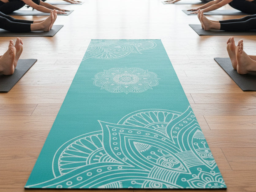 Floral Print Yoga Mats