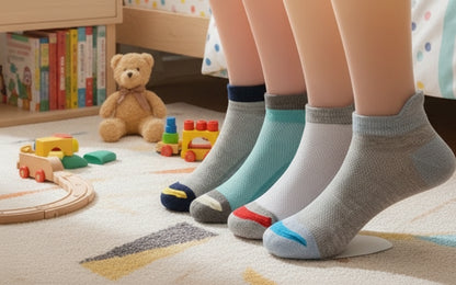 Lot de 5 paires de chaussettes courtes tendance