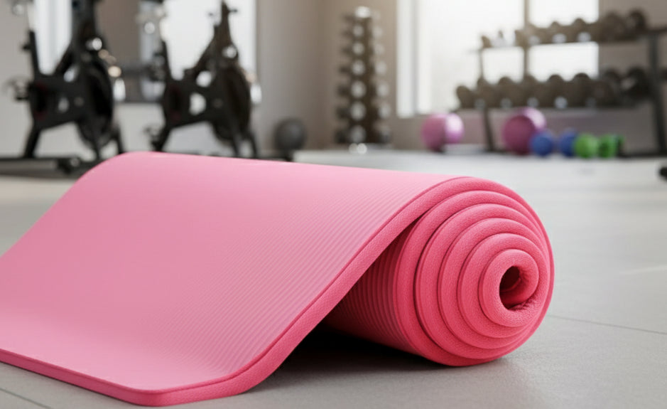 Fitness Tasteless Pilates Workout Gym Mats with Bandage