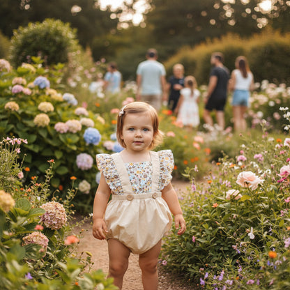 Floral Sleeveless Rompers