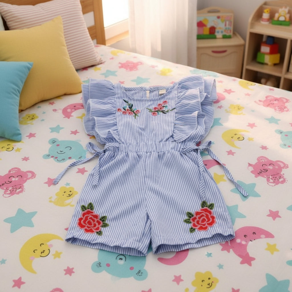 Robe à fleurs pour bébé fille