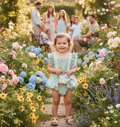 Floral Sleeveless Rompers