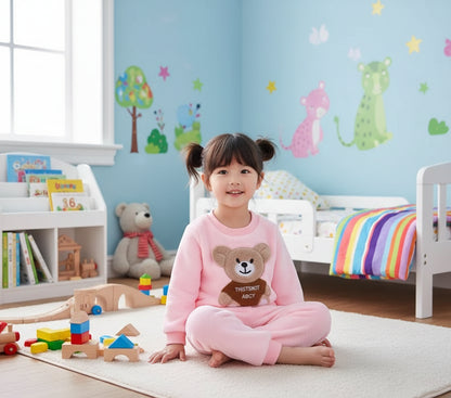 Home Wear Bear Pajama Sets