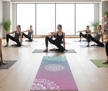 Floral Print Yoga Mats