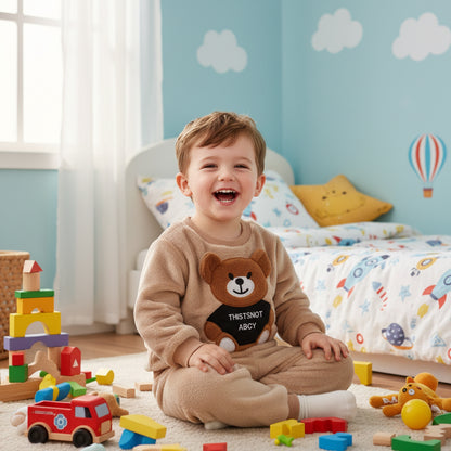 Home Wear Bear Pajama Sets