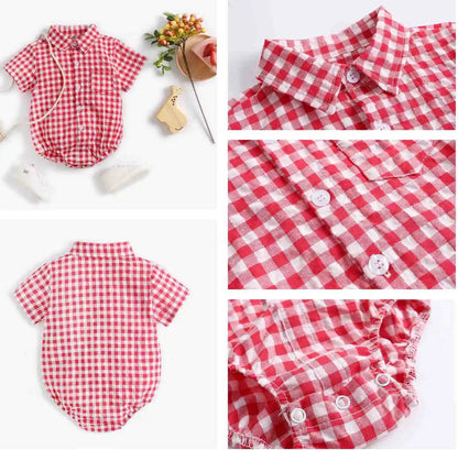Plaid Fashionable Bodysuits