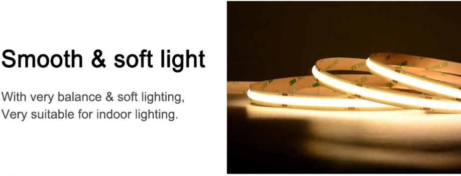 Listed COB LED Strip Light