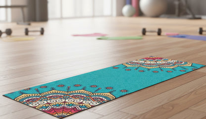 Floral Print Yoga Mats