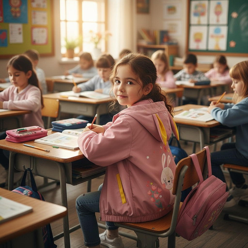 سترات بغطاء رأس لطيفة على شكل أرنب/فراشة