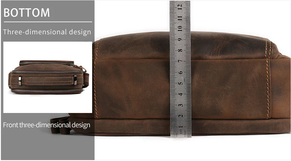 حقائب كروس بودي جلدية كاجوال