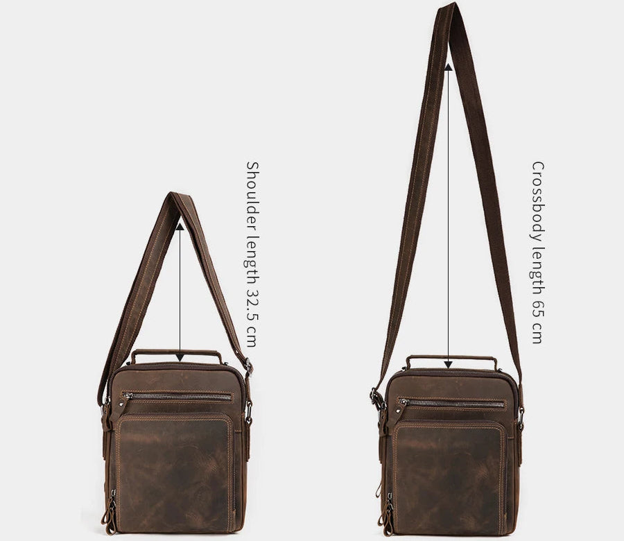 حقائب كروس بودي جلدية كاجوال