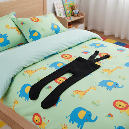 Unisex Casual Tights For Babies With Shoulder Straps