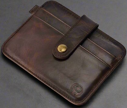 Genuine Leather Elephant Pattern Wallets