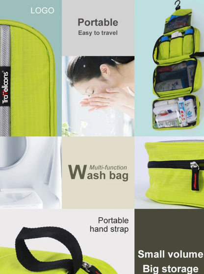 Hanging Colorful Cosmetic & Toiletry Bags