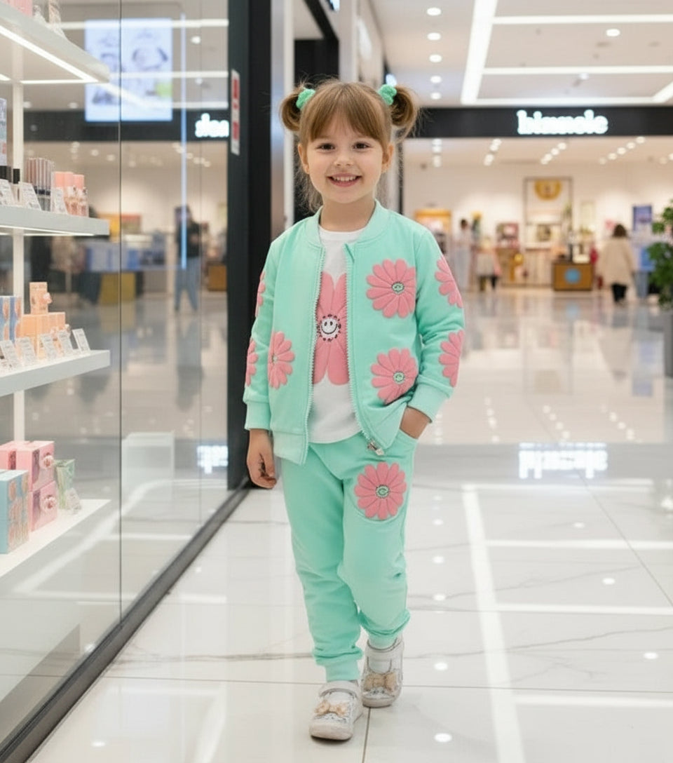 Cute Girl Three-Pieces Sets