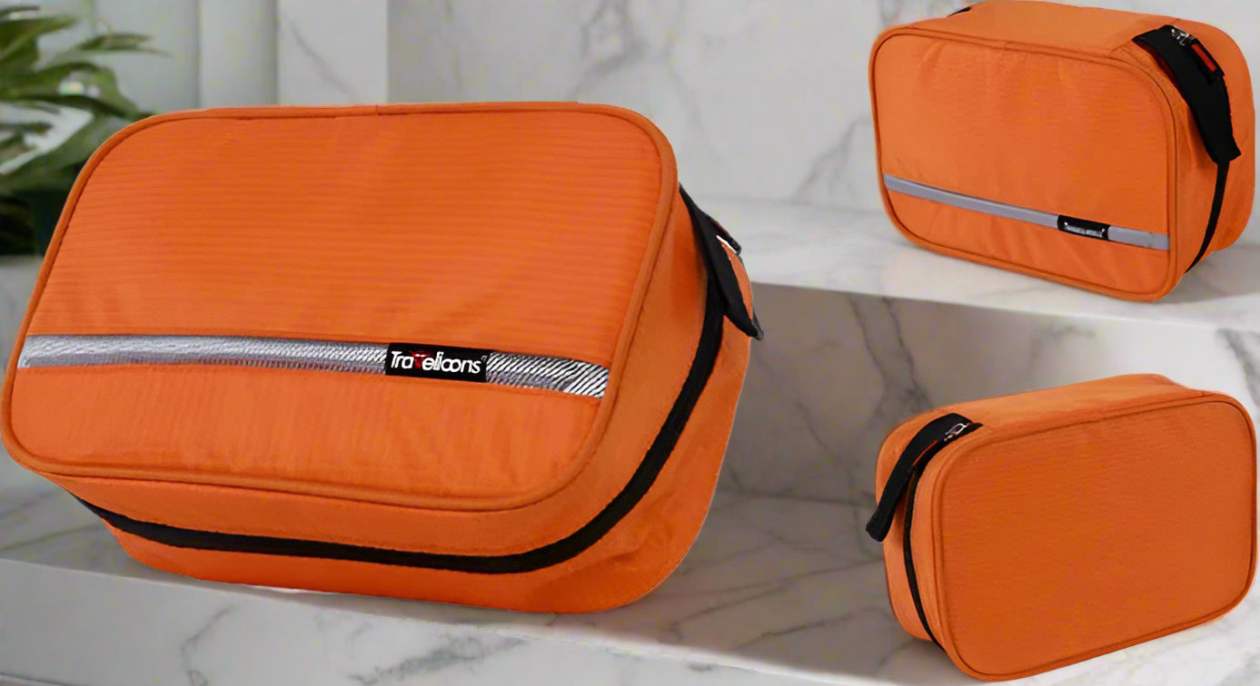 Hanging Colorful Cosmetic & Toiletry Bags