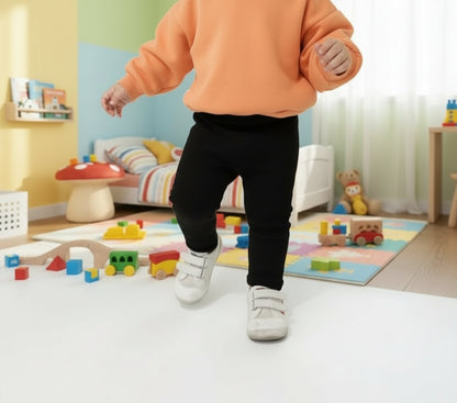 Children Casual Cotton Solid Pants