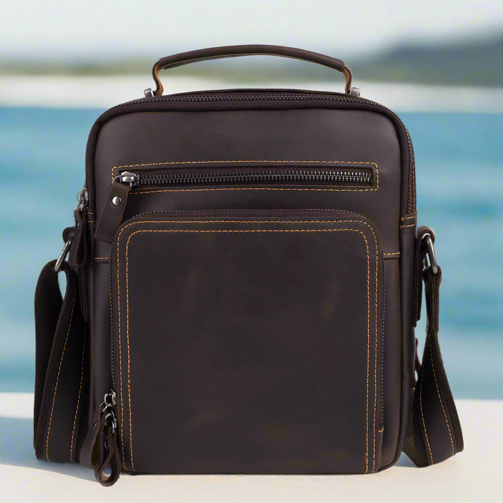 حقائب كروس بودي جلدية كاجوال