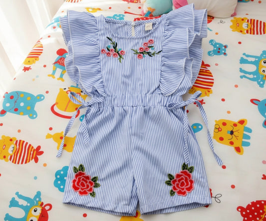 Robe à fleurs pour bébé fille