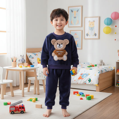 Home Wear Bear Pajama Sets