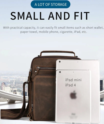 حقائب كروس بودي جلدية كاجوال