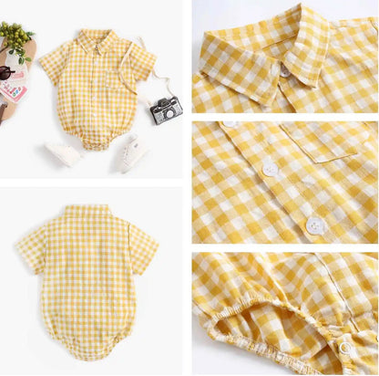 Plaid Fashionable Bodysuits