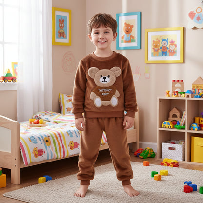 Home Wear Bear Pajama Sets