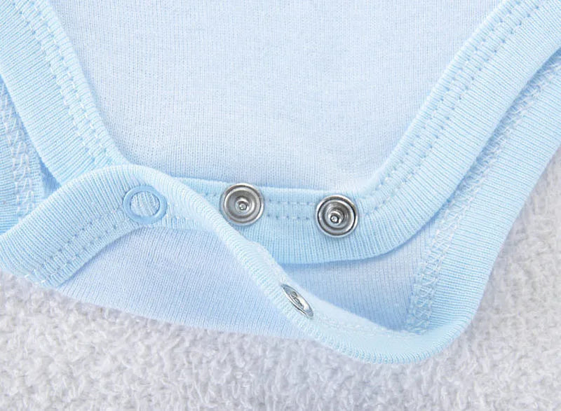 5Pcs (Random) Short Sleeve Soft Rompers
