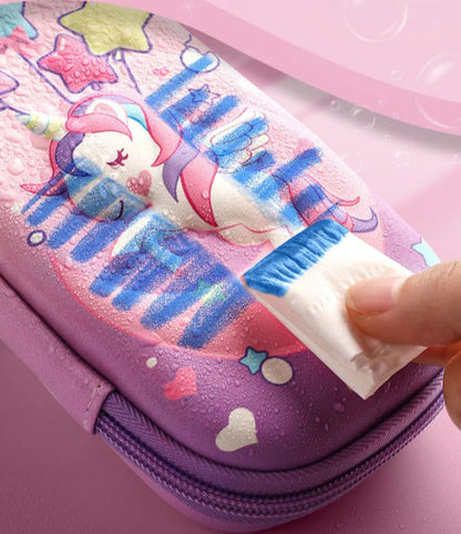 3D Unicorn Pencil Cases