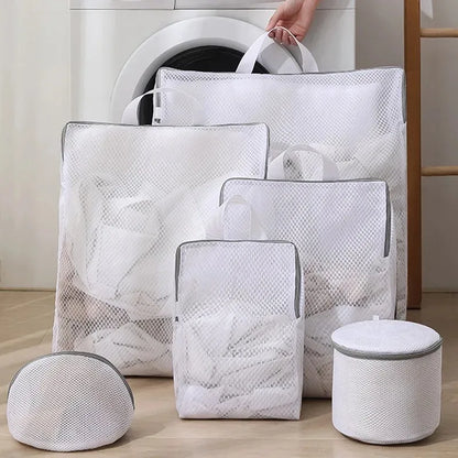 Mesh Polyester Hand Laundry Baskets