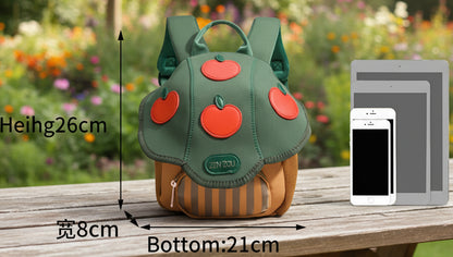 Kids Backpack Mushroom / Apple